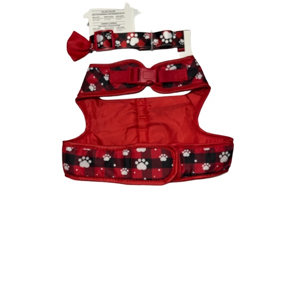 New Party Dog 2 Piece Set /Size L/Dog Collar &Harness Set 🐶🐾🦴 - Picture 2 of 3